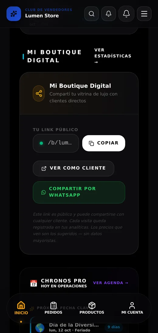 Compartí tu link